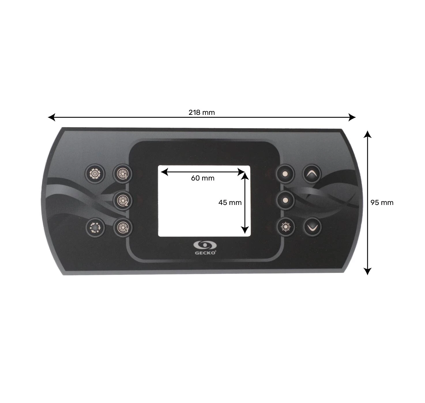 GECKO Autocollant Pour Clavier IN.K806 4 GECKO Autocollant Pour Clavier IN.K806 – Image 2