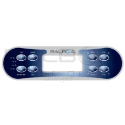 Autocollant Pour Clavier ML700 Time-Warm-ModeProg-Cool-Light-Jets3-Jets1-Jets2