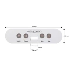 Autocollant Pour Clavier Spa Volition® Type 2 Style 1,Style 2 Style 2 5 Autocollant Pour Clavier Spa Volition® Type 2 Style 1,Style 2 Style 2 -BOOSPA BOUTIQUE autocollant pour clavier spa volition type 2 style 1style 2 style 2 1