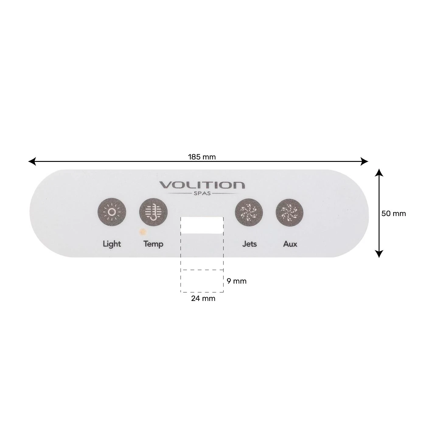 Autocollant Pour Clavier Spa Volition® Type 2 Style 1,Style 2 Style 2 4 Autocollant Pour Clavier Spa Volition® Type 2 Style 1,Style 2 Style 2 – Image 2