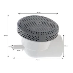 Bonde D'aspiration 1.5" En ABS 7 Bonde D'aspiration 1.5" En ABS -BOOSPA BOUTIQUE bonde d aspiration 15 en abs 2