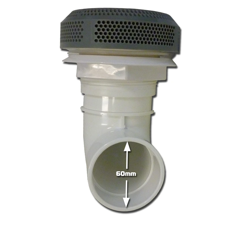 Bonde D'aspiration 5 Pouces ABS Gris Raccord Droit 2 Pouces 7 Bonde D'aspiration 5 Pouces ABS Gris Raccord Droit 2 Pouces – Image 5