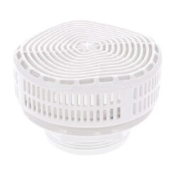 Bonde D'aspiration 5 Pouces Ondulée Blanc