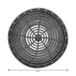 Bonde D'aspiration 5 Pouces Ondulée Gris -BOOSPA BOUTIQUE bonde d aspiration 5 pouces ondulee gris 2