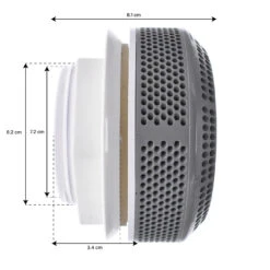 CMP Bonde D'aspiration Grille En ABS 5" 9 CMP Bonde D'aspiration Grille En ABS 5" -BOOSPA BOUTIQUE bonde d aspiration grille en abs 5 3