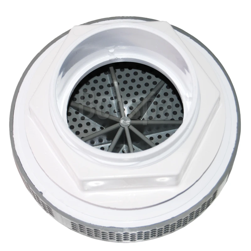Bonde D'aspiration Super Hi-Flo 2.5" Blanc 4 Bonde D'aspiration Super Hi-Flo 2.5" Blanc – Image 2