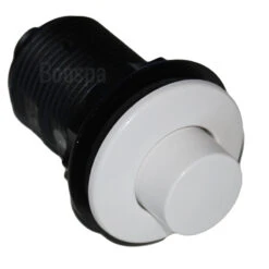 Bouton Pneumatique En Saillie ABS Blanc