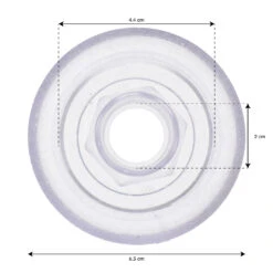 Capuchon Transparent Pour Diverter 1" Aura / 602-3838T -BOOSPA BOUTIQUE capuchon transparent pour diverter 1 aura 602 3838t 1