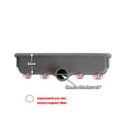 Cascade LED 30cm Translucide -BOOSPA BOUTIQUE cascade led 30cm translucide 2