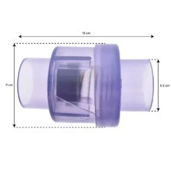 Clapet Anti-retour De Blower 2'' -BOOSPA BOUTIQUE clapet anti retour de blower 15 ou 2 clapet de 2 1 3