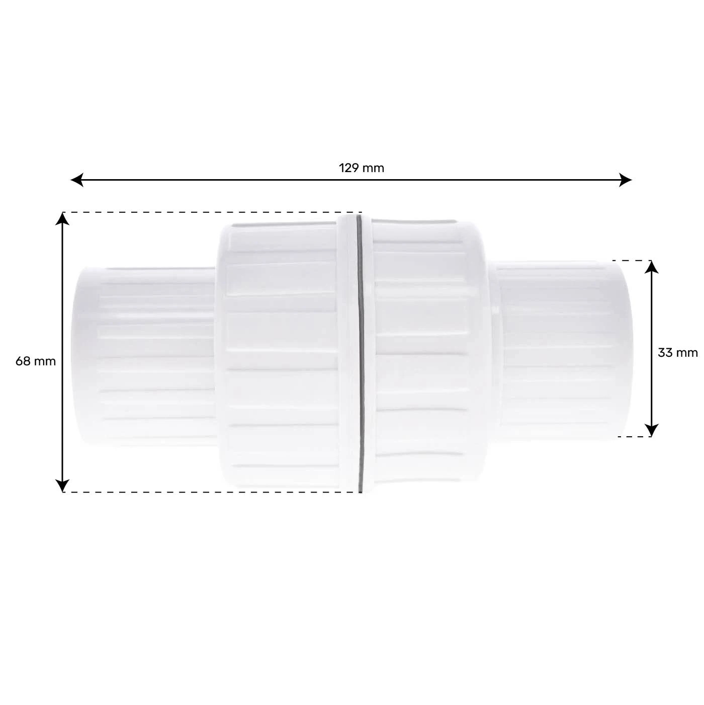 Clapet Anti-retour Pour Tuyauterie 1" De Spa 6 Clapet Anti-retour Pour Tuyauterie 1" De Spa – Image 4