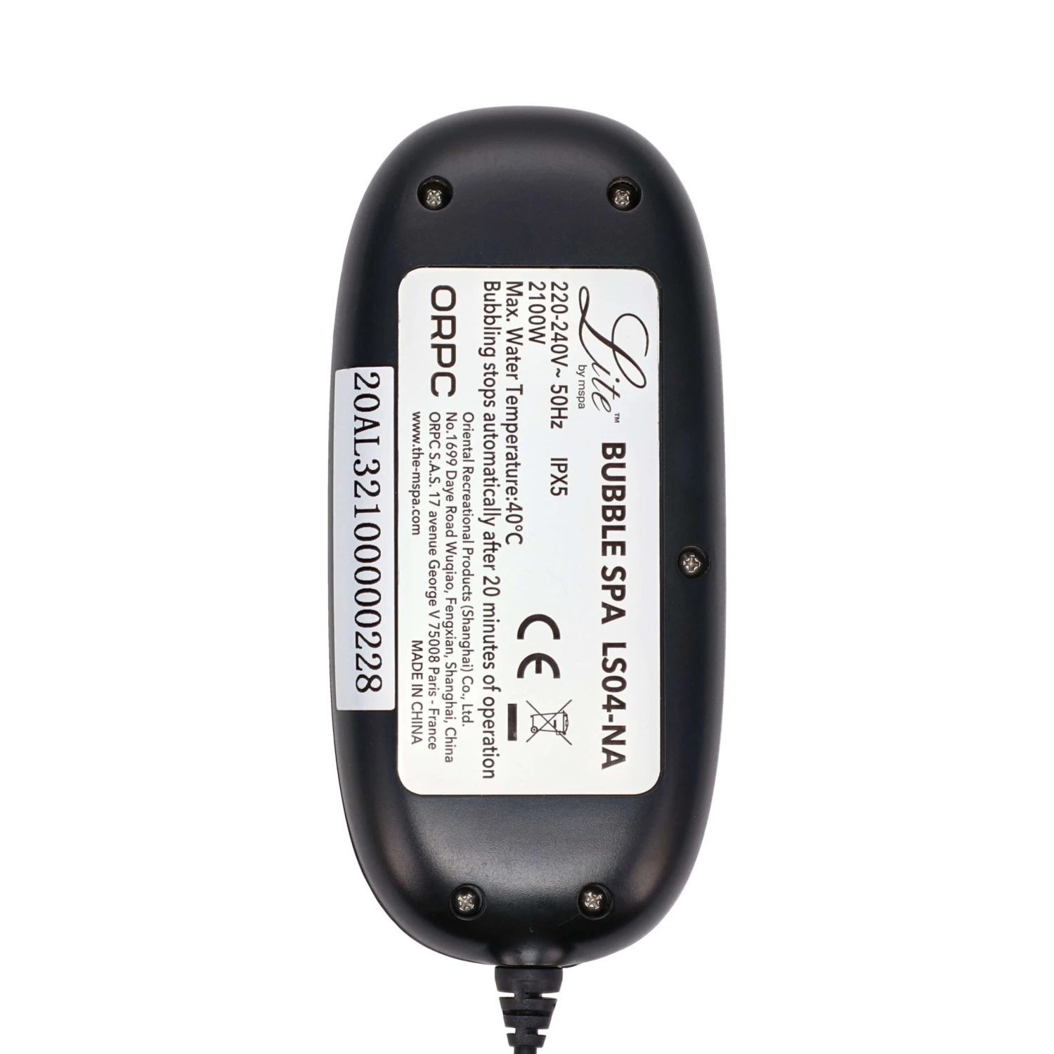 Télécommande LITE 2020 / Delight Pour Spa MSPA 4 Télécommande LITE 2020 / Delight Pour Spa MSPA – Image 2