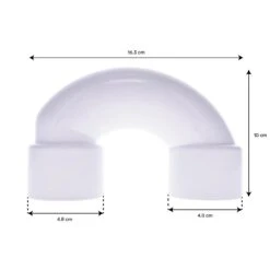 Coude 180° 1.5'' F/F -BOOSPA BOUTIQUE coude 180 15 f f 2