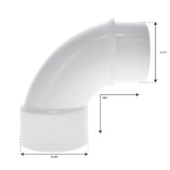 Coude 90° 2'' M/F Arrondi -BOOSPA BOUTIQUE coude 90 2 m f arrondi 2