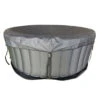 Couverture Clipsable + Tapis Sol Pour Spa Mspa Rond 4 Places -BOOSPA BOUTIQUE couverture clipsable et tapis de sol universels spa mspa rond 4 places gris
