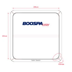 Couverture Pour Spa 213cm X 213cm R17,5cm 25 Couverture Pour Spa 213cm X 213cm R17,5cm -BOOSPA BOUTIQUE couverture pour spa 213cm x 213cm r175cm generique 11