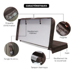 Couverture Pour Spa 213cm X 213cm R17,5cm 17 Couverture Pour Spa 213cm X 213cm R17,5cm -BOOSPA BOUTIQUE couverture pour spa 213cm x 213cm r175cm generique 4