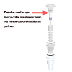 Diffuseur D'aromathérapie Blanc Pour Tuyauterie 1.5" 11 Diffuseur D'aromathérapie Blanc Pour Tuyauterie 1.5" -BOOSPA BOUTIQUE diffuseur d aromatherapie blanc pour tuyauterie 15 4