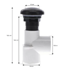 Diffuseur D'aromathérapie Pour Tuyauterie 1.5" 9 Diffuseur D'aromathérapie Pour Tuyauterie 1.5" -BOOSPA BOUTIQUE diffuseur d aromatherapie pour tuyauterie 15 noir 3