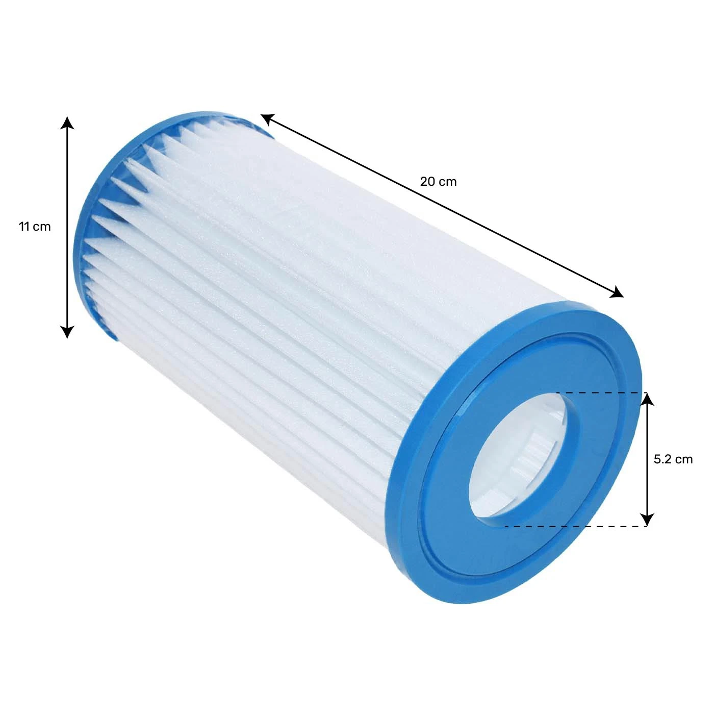 Filtre Spa (40051 / C-4607 / PC7-120 / FC-3710 / Intex-A) 4 Filtre Spa (40051 / C-4607 / PC7-120 / FC-3710 / Intex-A) – Image 2