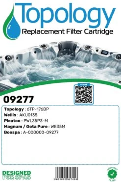 Filtre Spa PWL35P3 - 6TP-176BP Pour Spas Wellis BlueWater Filtration® -BOOSPA BOUTIQUE filtre spa pwl35p3 6tp 176bp pour spas wellis bluewater filtration 2