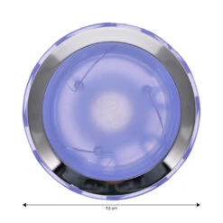 Fontaine LED Circulaire INOX Avec 3 Logements LED -BOOSPA BOUTIQUE fontaine led circulaire abs inox inox 2