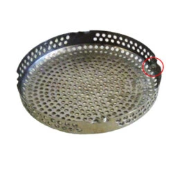 Grille De Bonde D'aspiration INOX 1 Vis De Fixation -BOOSPA BOUTIQUE grille de bonde d aspiration inox 1