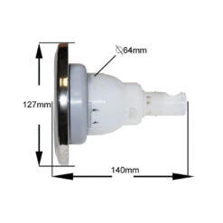 Jet 5" (127mm) Roto V2 Gris Wellis -BOOSPA BOUTIQUE jet 5 127mm roto v2 gris wellis 2