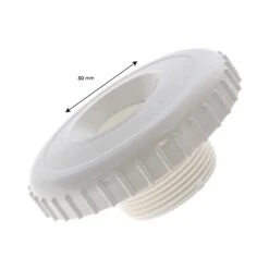 Jet Orientable 21mm Pour Buse Aquareva Blanc
