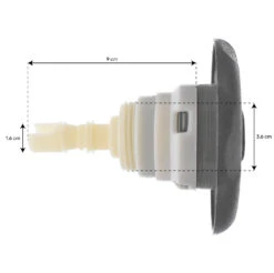 Jet Poly Storm 4" (100mm) Directionnel à Visser -BOOSPA BOUTIQUE jet poly storm directionnel a visser 2