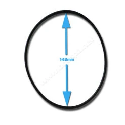 Joint De Flasque Pour Pompe LP200 Et LP300 - ø143mm
