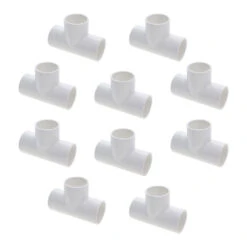 Lot De 10 Tés 2'' PVC Pour Tuyau De Spa