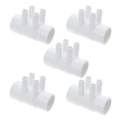 Lot De 5 Nourrices 2" F/M - 4 Sorties Canelées 3/4" M