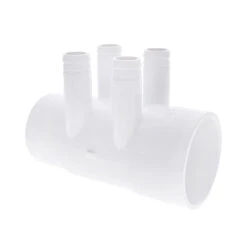 Nourrice 1.5" F/M - 4 Sorties 3/4" Cannelés