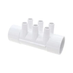 Nourrice 2" F/F - 6 Sorties 3/4"M Cannelées - 672-7120