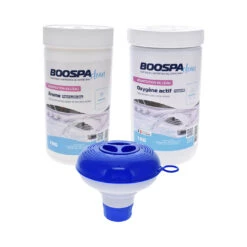 Pack De Brome Spa 1kg Et Oxygène Actif Spa 1kg + Diffuseur