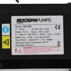 Pompe De Circulation DH750 - 1 HP - 750 Watts -BOOSPA BOUTIQUE pompe de circulation dh750 3