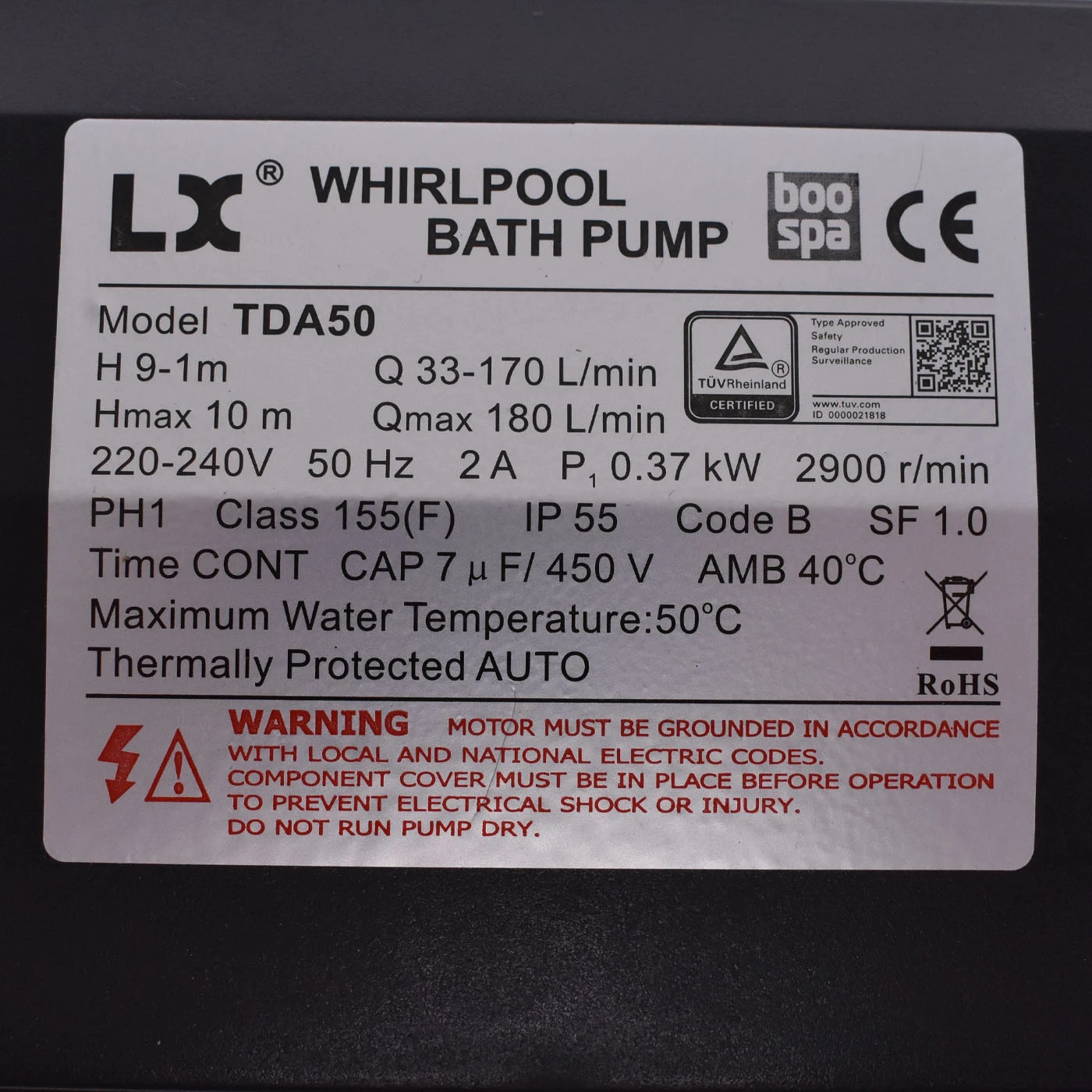 Pompe De Circulation TDA50 6 Pompe De Circulation TDA50 – Image 4