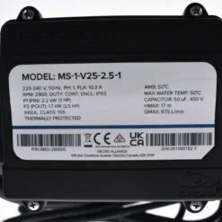 GECKO Pompe De Massage MAELSTROM - MS-1 Mono-Vitesse - 3HP -BOOSPA BOUTIQUE pompe de massage maelstrom ms 1 simple vitesse 25hp 3