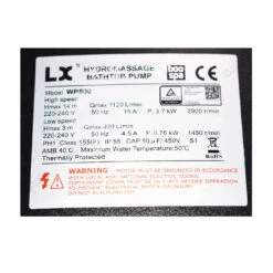 Pompe De Massage WP500-II Bi-vitesse -BOOSPA BOUTIQUE pompe de massage wp500 ii bi vitesse 2