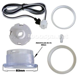 Projecteur Spa Diamètre 8.3 Cm - 59350 -BOOSPA BOUTIQUE projecteur spa diametre 83 cm 59350 1