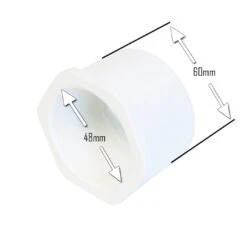 Réducteur Compact 2'' M - 1.5'' F -BOOSPA BOUTIQUE reducteur compact 2 m 15 f 1