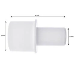 Manchon 1"M Vers 20mm -BOOSPA BOUTIQUE reducteur tuyau spa 1m vers 3 4 m 2