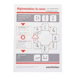 Règles D'utilisation En PVC Pour Sauna
