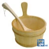 Seau Bois + Louche Pour Sauna -BOOSPA BOUTIQUE seau bois louche pour sauna