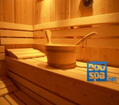 Seau Bois + Louche Pour Sauna -BOOSPA BOUTIQUE seau bois louche pour sauna 2