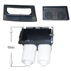 CMP Skimmer Complet Wave Double Filtres -BOOSPA BOUTIQUE skimmer complet wave double filtres 2