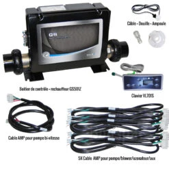 Système électronique Complet VL701S + GS501SZ 5 Système électronique Complet VL701S + GS501SZ -BOOSPA BOUTIQUE systeme electronique complet vl701s gs501sz 1