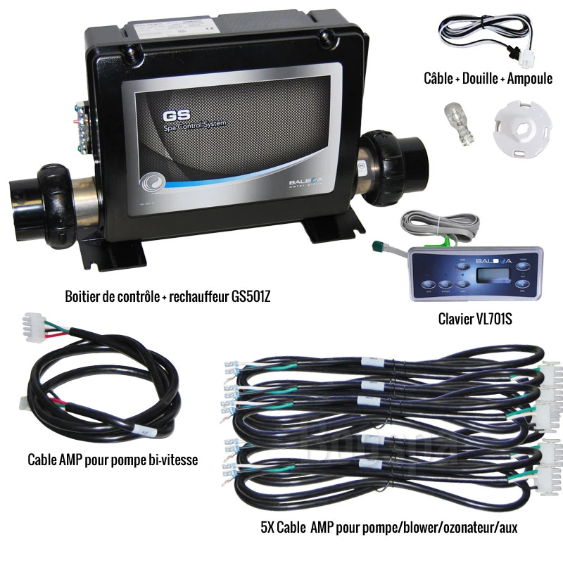 Système électronique Complet VL701S + GS501SZ 4 Système électronique Complet VL701S + GS501SZ – Image 2
