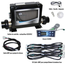 Système électronique Complet VL801D + GS501DZ -BOOSPA BOUTIQUE systeme electronique complet vl801d gs501dz 1